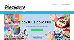 Desktop Screenshot of decalideas.com